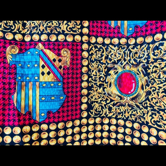 Vintage Versace Style Silk Blouse - Picture 7 of 8